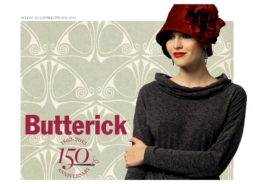 Butterick Noël 2012 – Printemps 2013