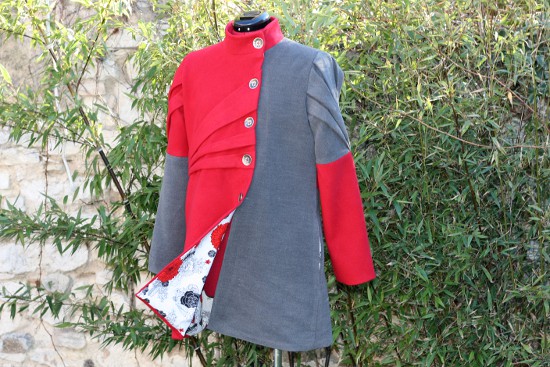 manteau origami dans le vent2
