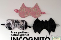 {Patron gratuit} Masques de nuit chat et bat